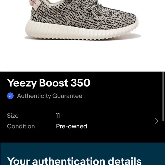 Used Yeezy 350 Turtle doves (2015). - Picture 9 of 9